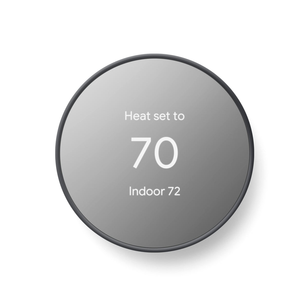 Google Nest Thermostat main unit with clear display for easy control.