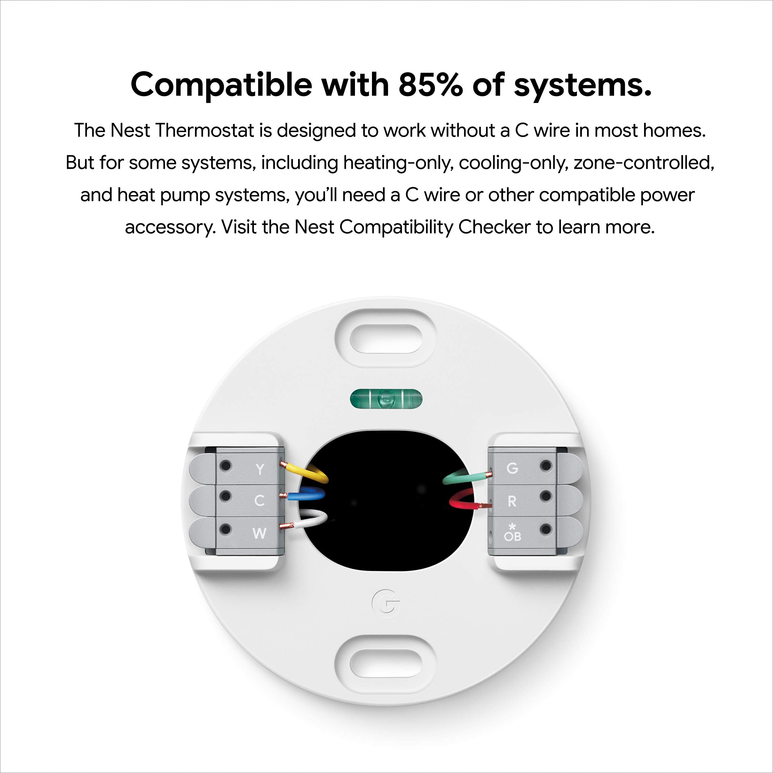 Google Nest Thermostat Snow app control screen demonstrating remote access