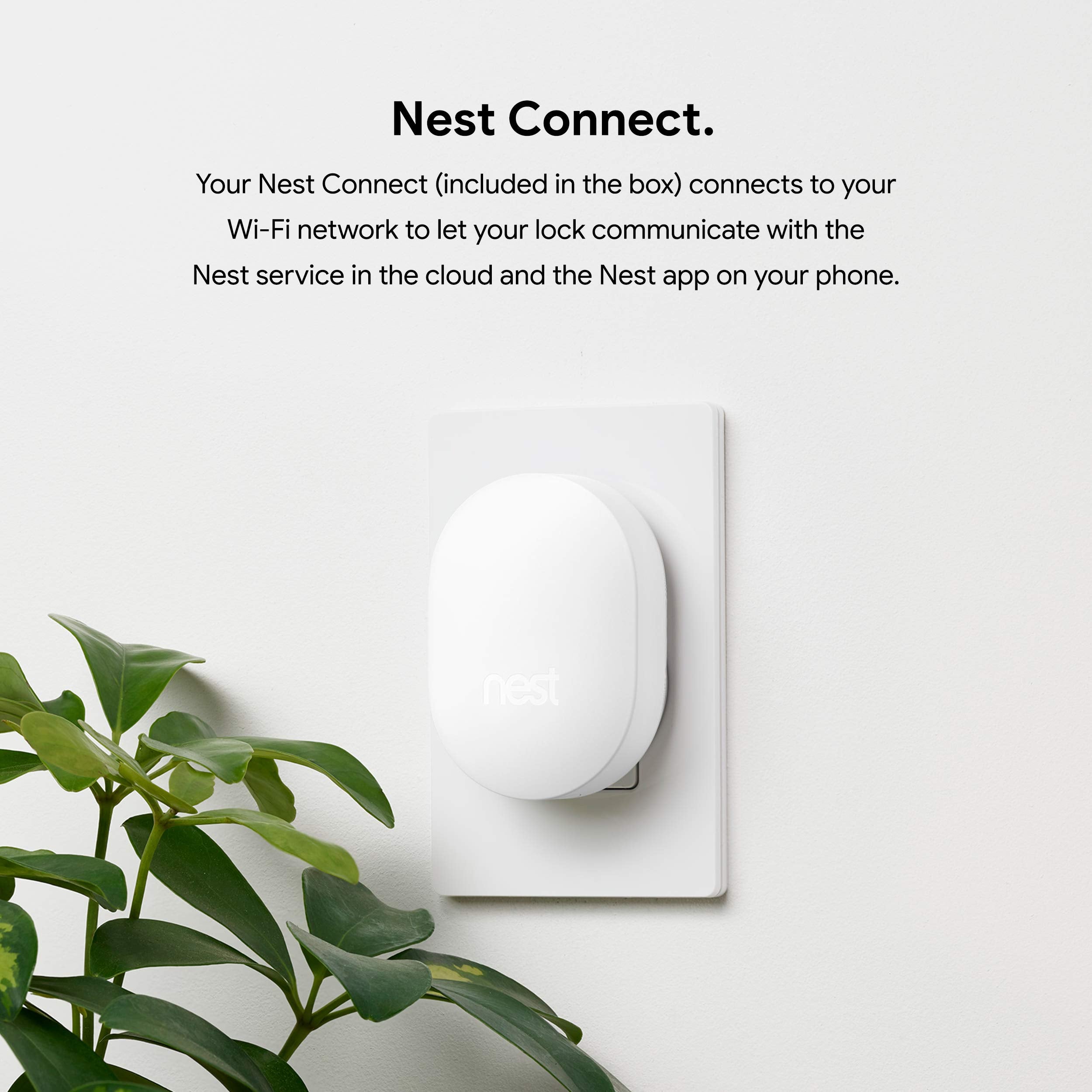 Easy installation replaces your existing deadbolt.
