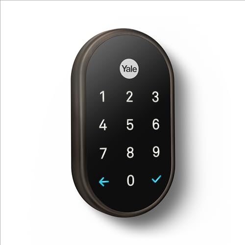 Oil-rubbed bronze finish complements exterior aesthetics while resisting wear.