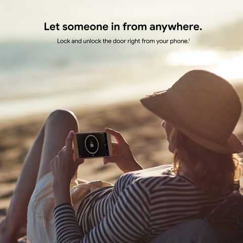 Custom passcodes allow tailored access for family and visitors.