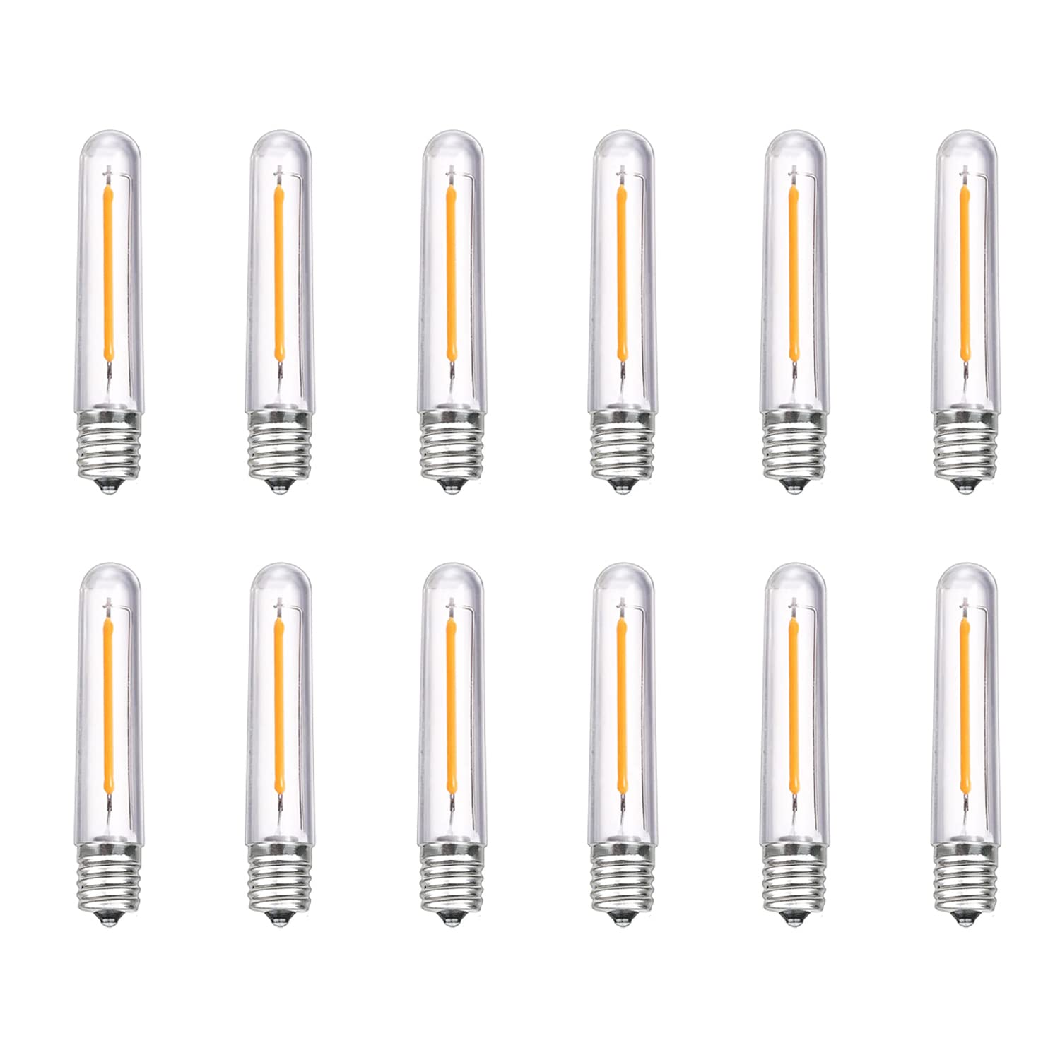 GOOTHY 12-pack LED T13 bulbs for energy-efficient replacement in string lights