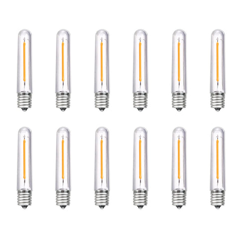 GOOTHY 12-pack LED T13 bulbs for energy-efficient replacement in string lights