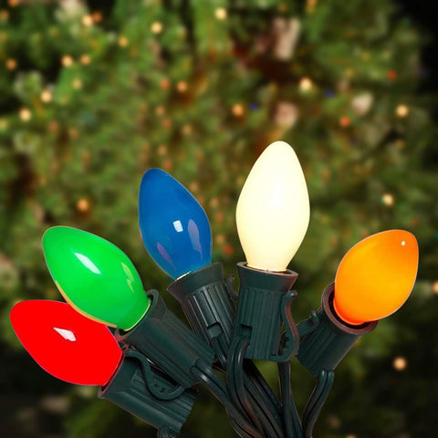 Goothy 25 ft string used to decorate porches, decks, and entryways.