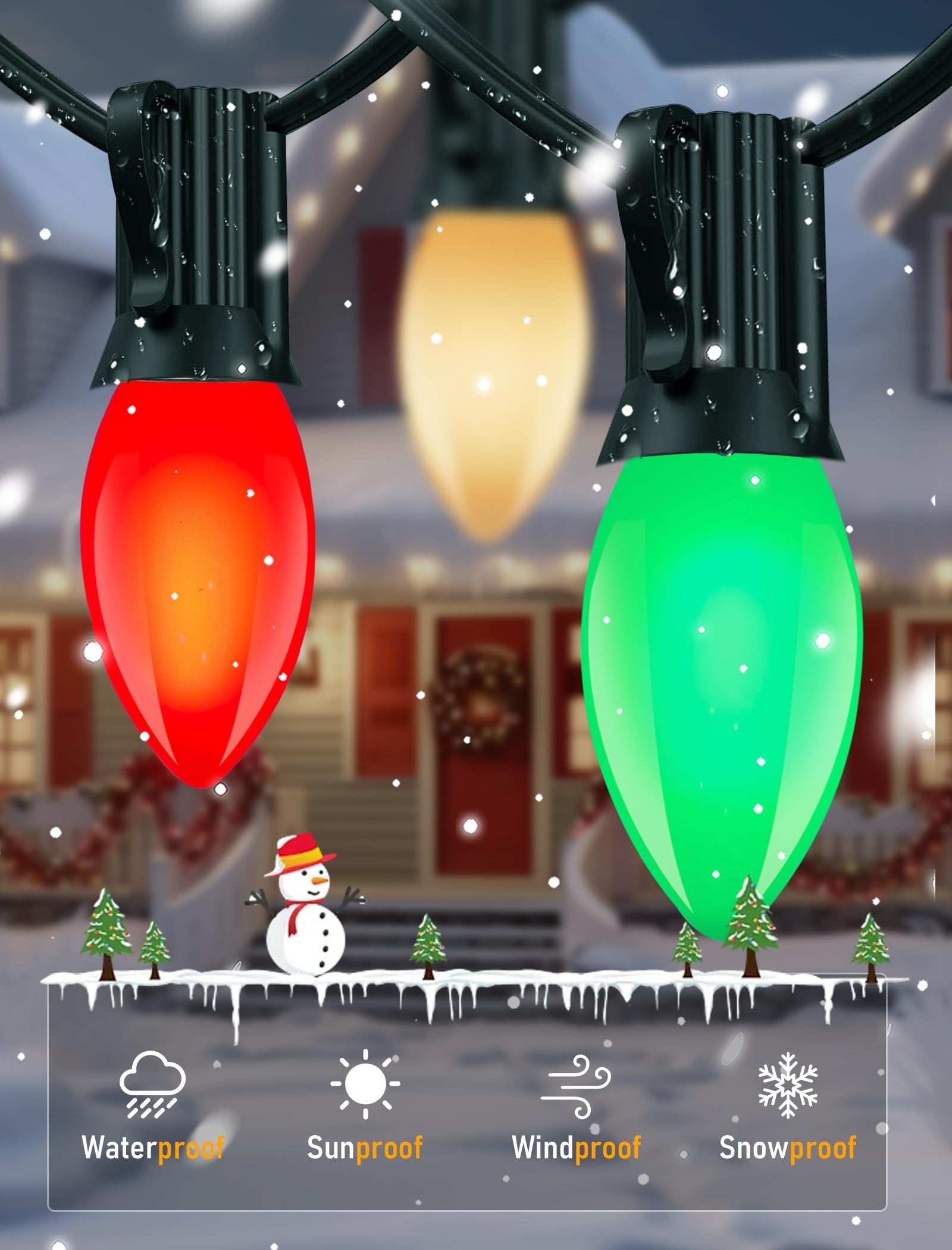GOOTHY end-to-end connectable design enables continuous glow over large areas.