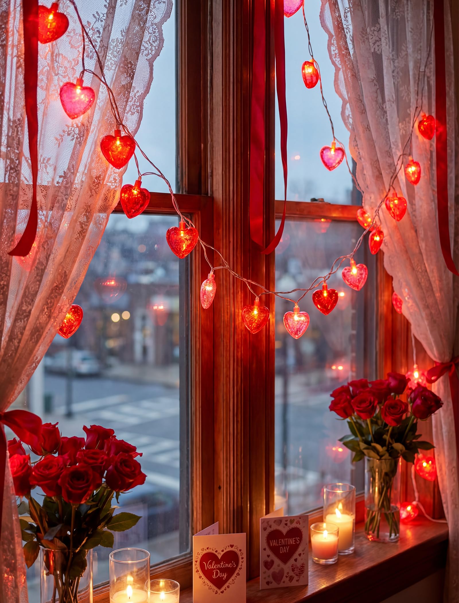 GOOTHY string lights with 14 mini bulbs add sparkle