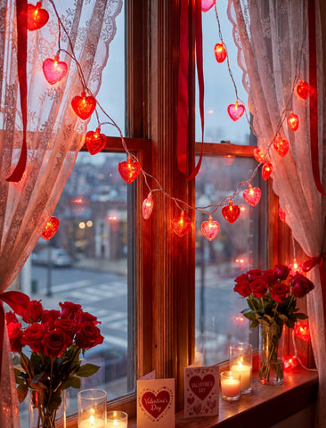 GOOTHY string lights with 14 mini bulbs add sparkle