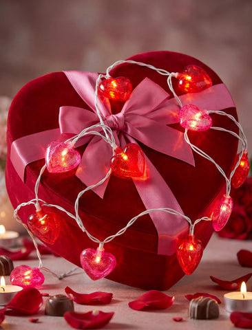 GOOTHY plug-in hearts offer easy setup for parties and decor