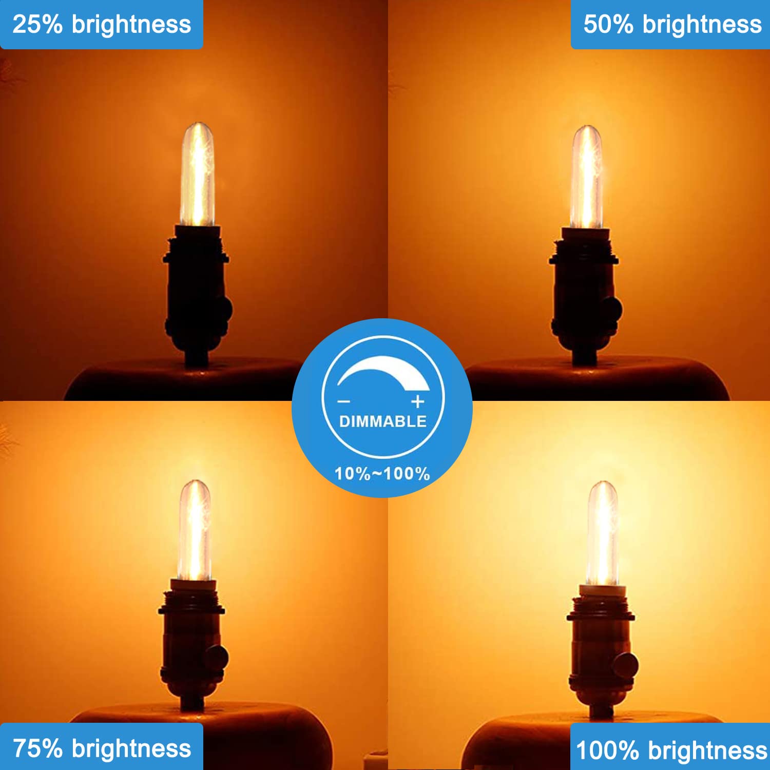 GOOTHY shatterproof plastic bulbs reduce breakage and last longer