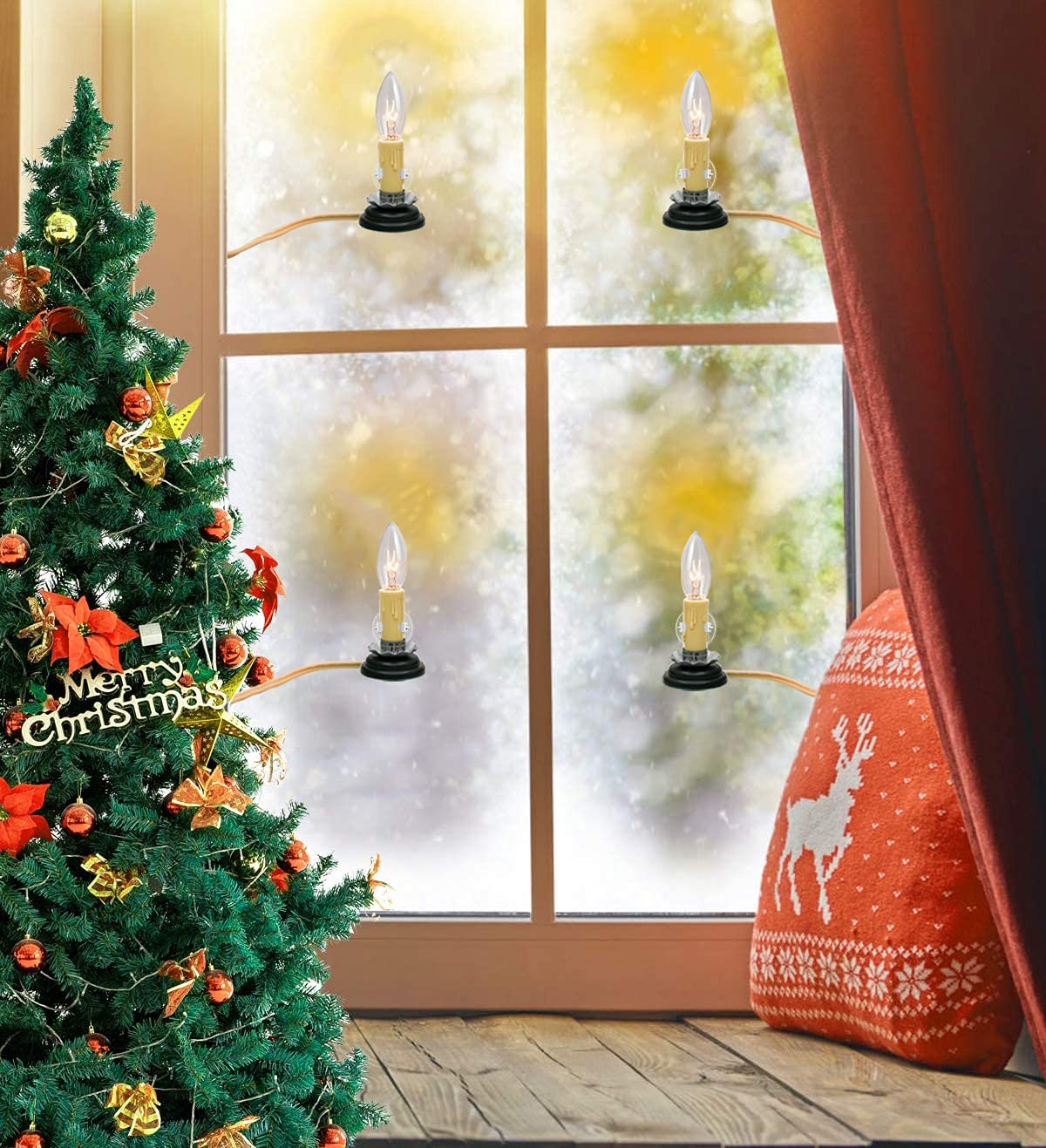 Goothy UL Listed indoor use ensures safe decorating