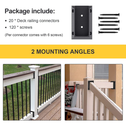Goovilla 2x4 deck bracket demonstrates easy, fast installation with a drill.