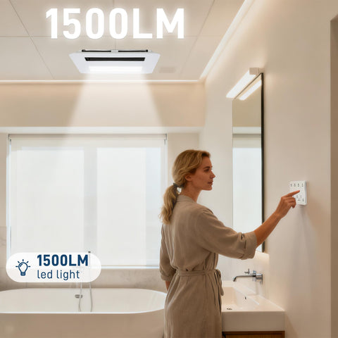 Gopper UL-listed durable housing designed for humid bathrooms