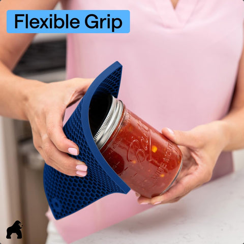 Gorilla Grip trivets are dishwasher safe for quick cleanup