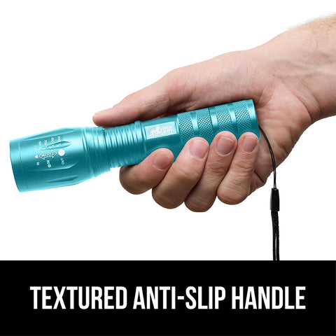 GORILLA GRIP compact design fits pockets and bags effortlessly.