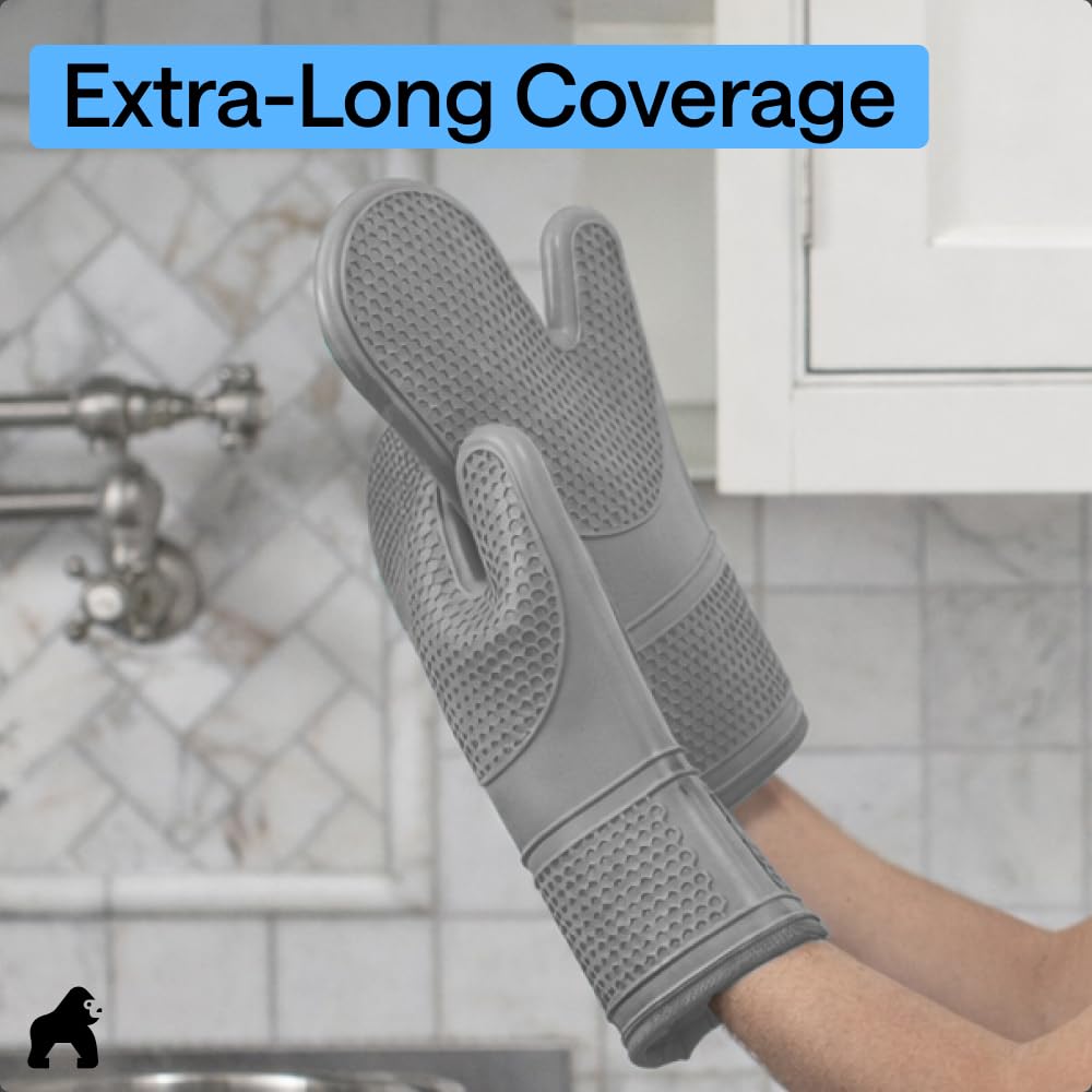 GORILLA GRIP gray color matches any kitchen decor