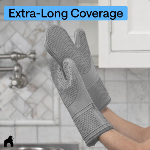 GORILLA GRIP gray color matches any kitchen decor