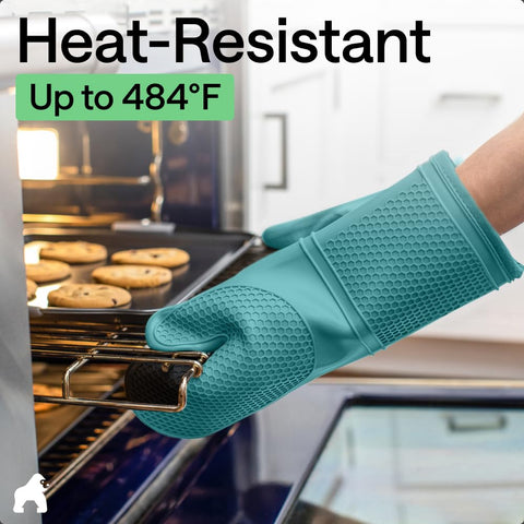 GORILLA GRIP food-grade mitts are safe for direct contact with food.