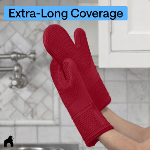 Set of two Gorilla Grip kitchen potholders included