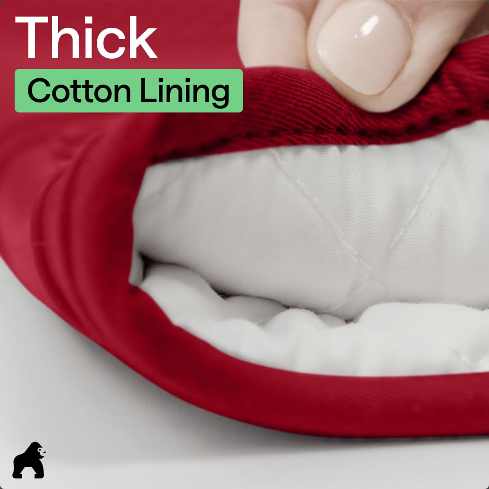 GORILLA GRIP trivets stay firmly in place on countertops during prep