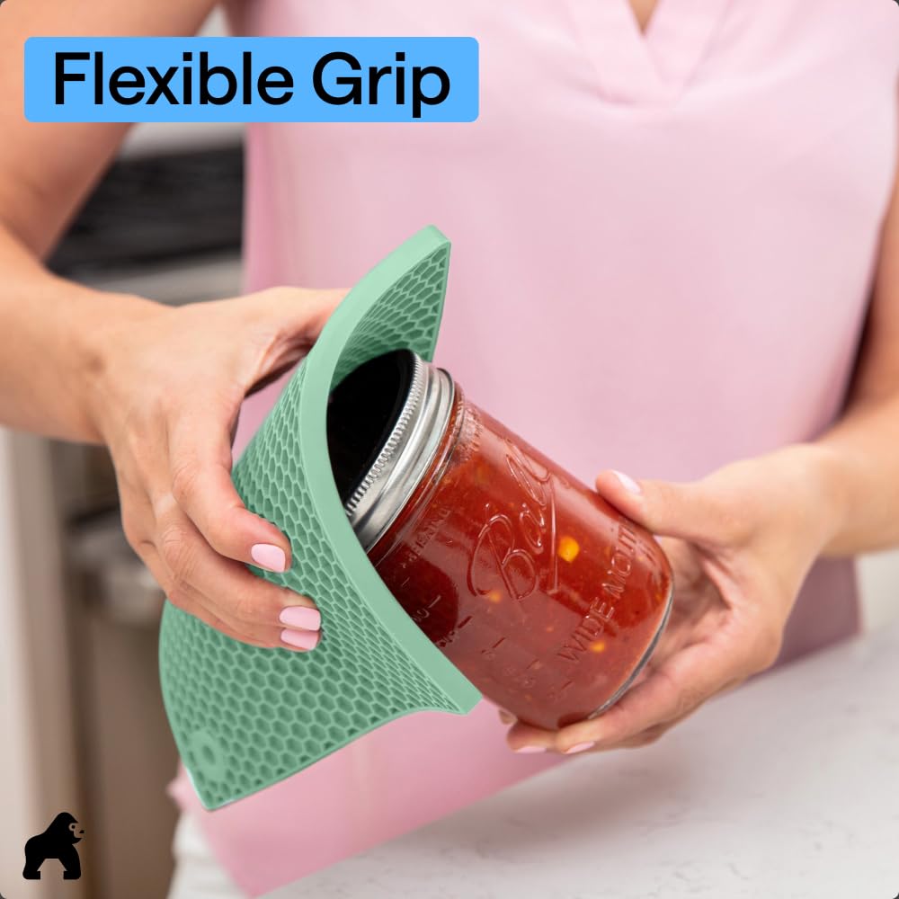 GORILLA GRIP mint dishwasher-safe trivet for easy cleanup