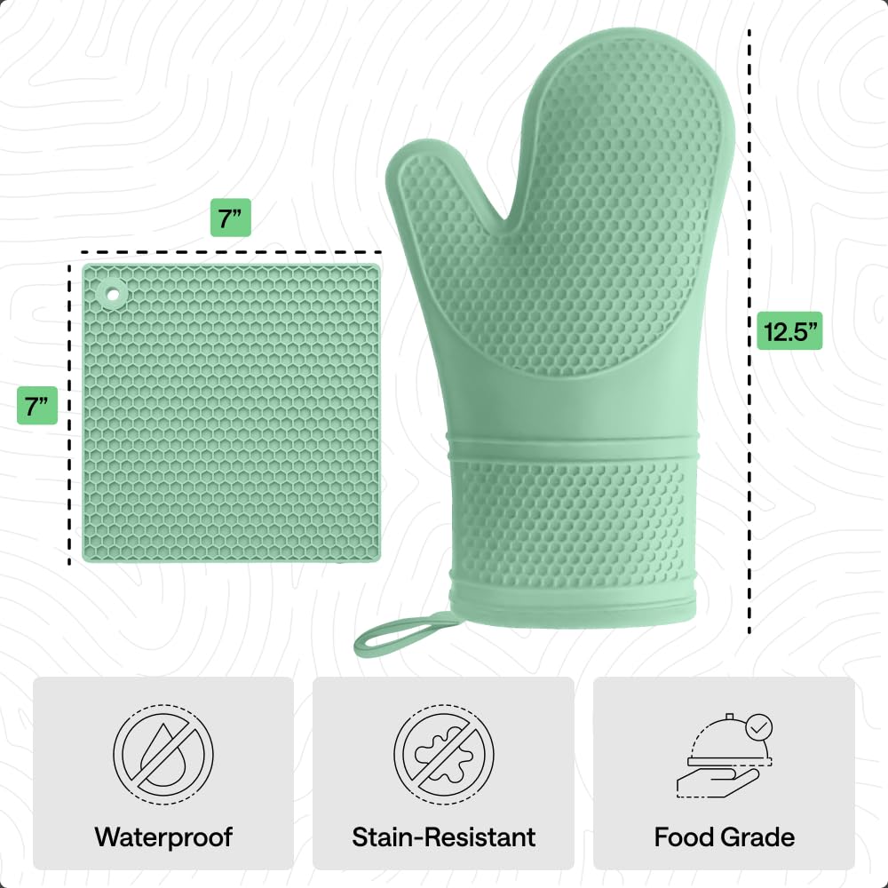 GORILLA GRIP mint mitt with thick cotton lining for extra comfort