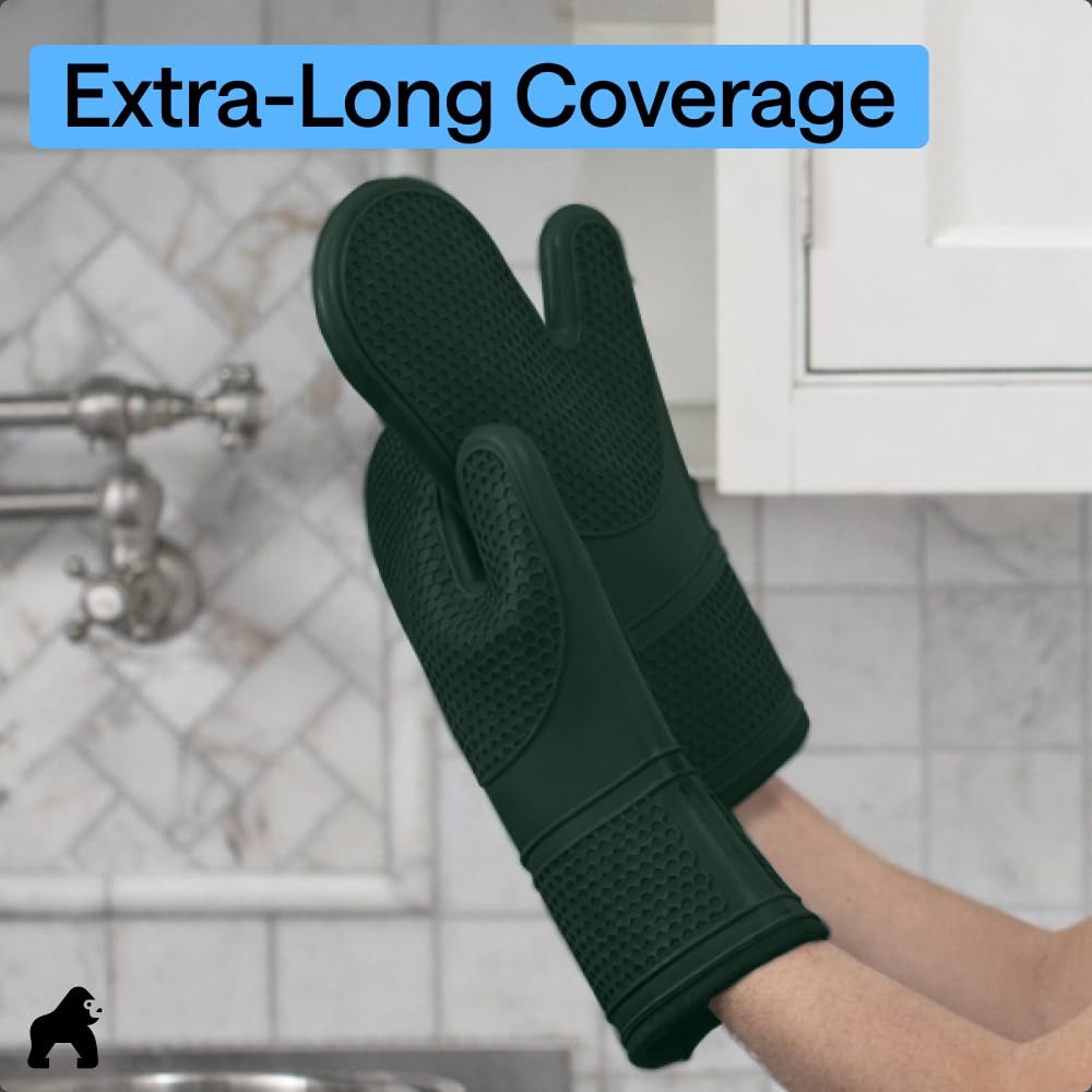 GORILLA GRIP oven mitt ideal for grilling and stove top tasks