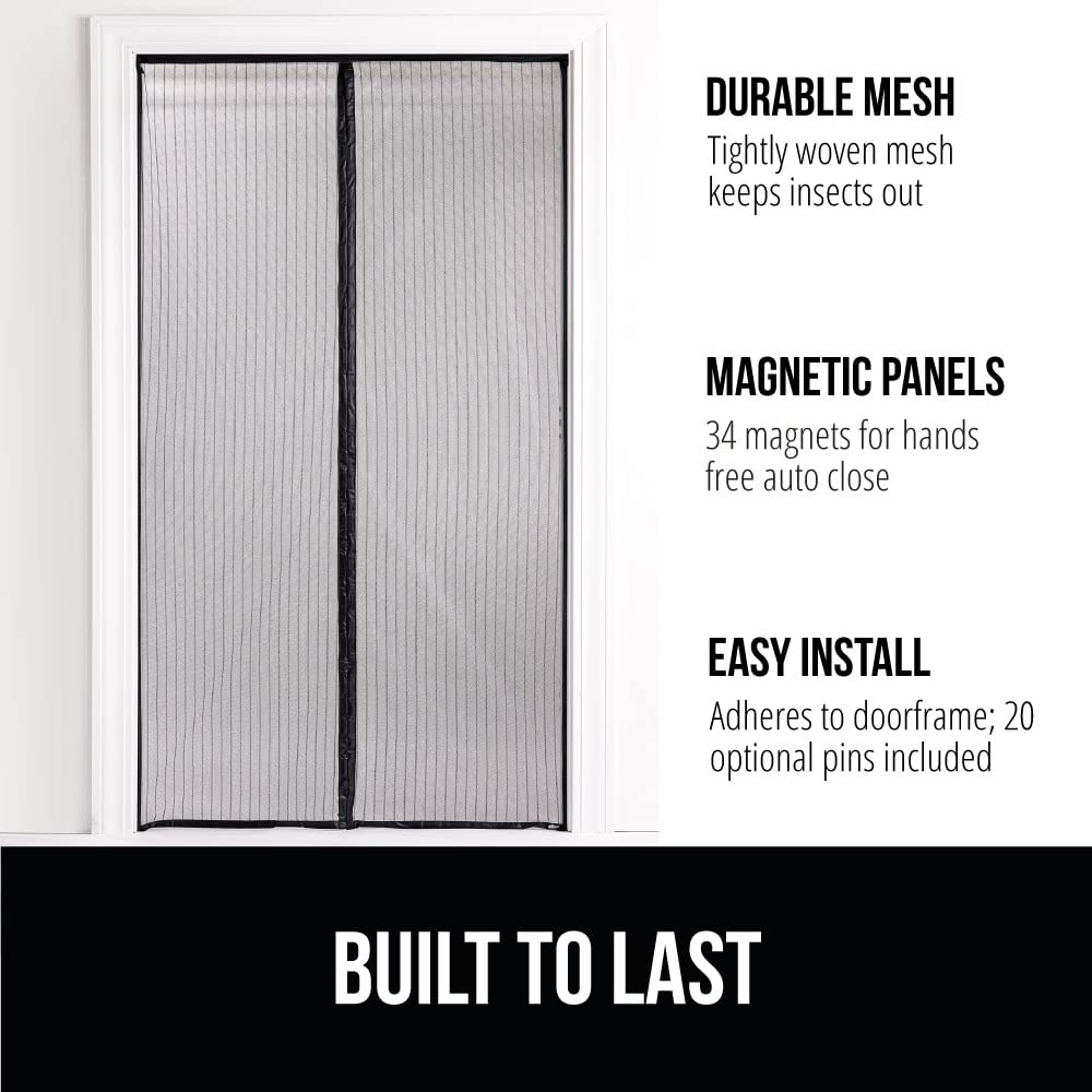Gorilla Grip screen door hands-free entry for people and pets