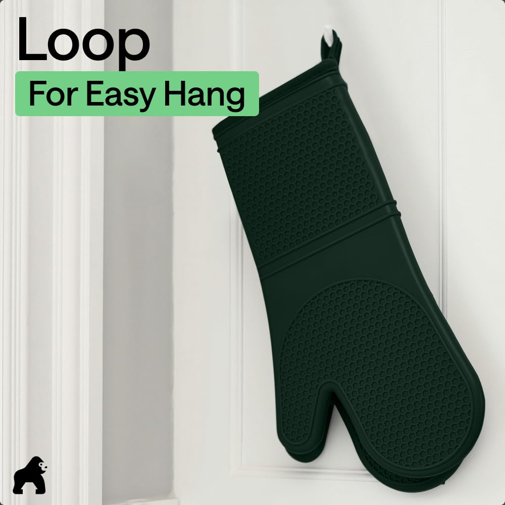 Gorilla Grip set complements oven mitts and potholders for complete protection