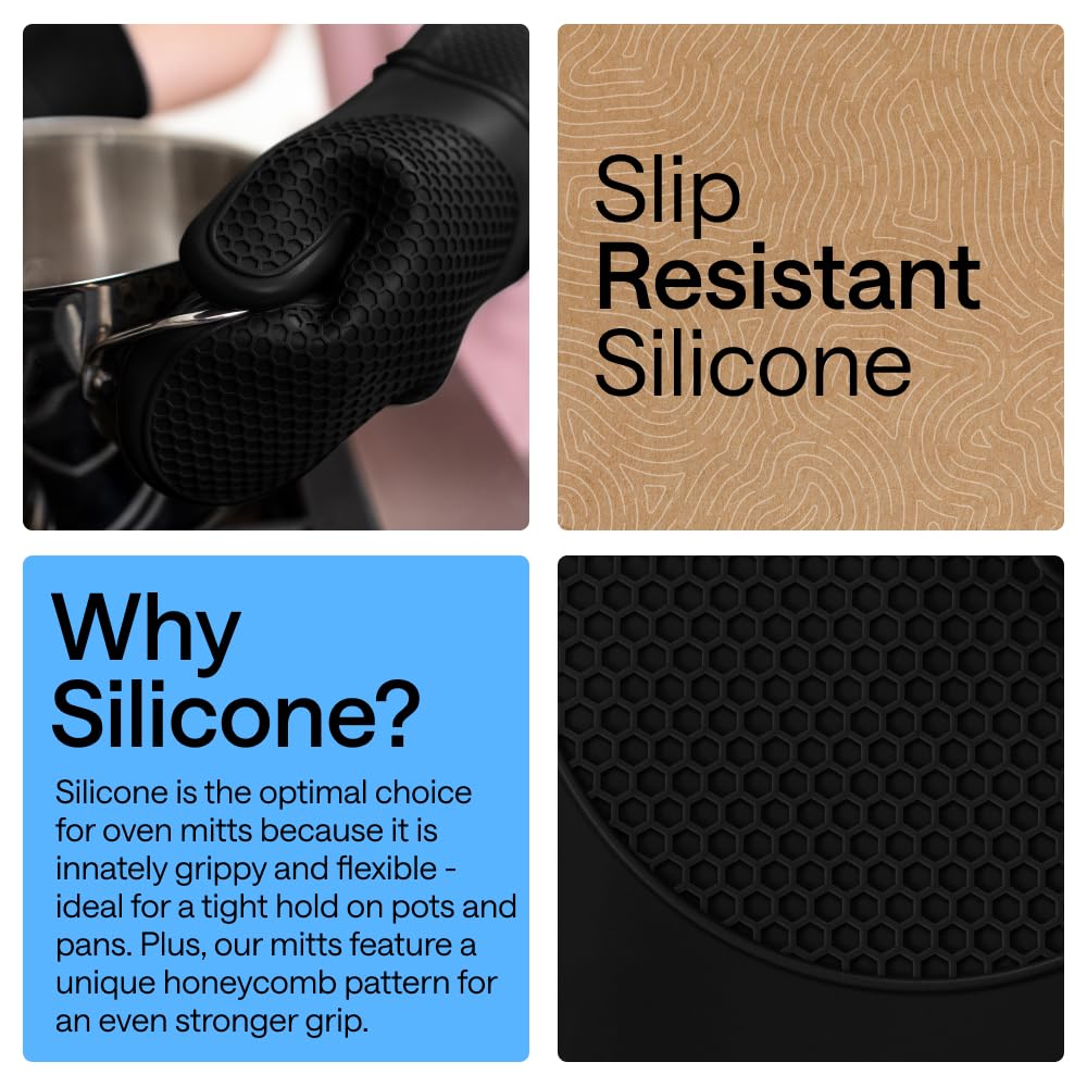 Gorilla Grip waterproof and stain-resistant mitts keep hands dry