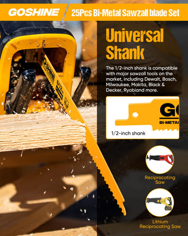 GOSHINE compact case keeps blades organized for quick job-site access