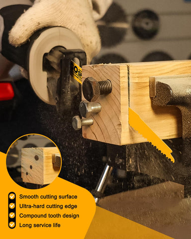Goshine blades ideal for outdoor cuts and pruning tasks