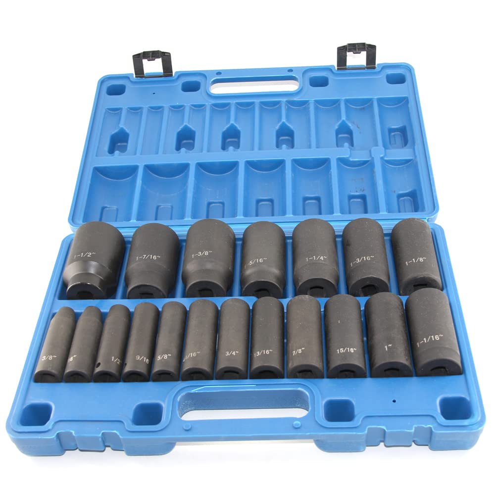 GOSWIFT 6-point deep sockets grip fasteners securely for reliable torque.
