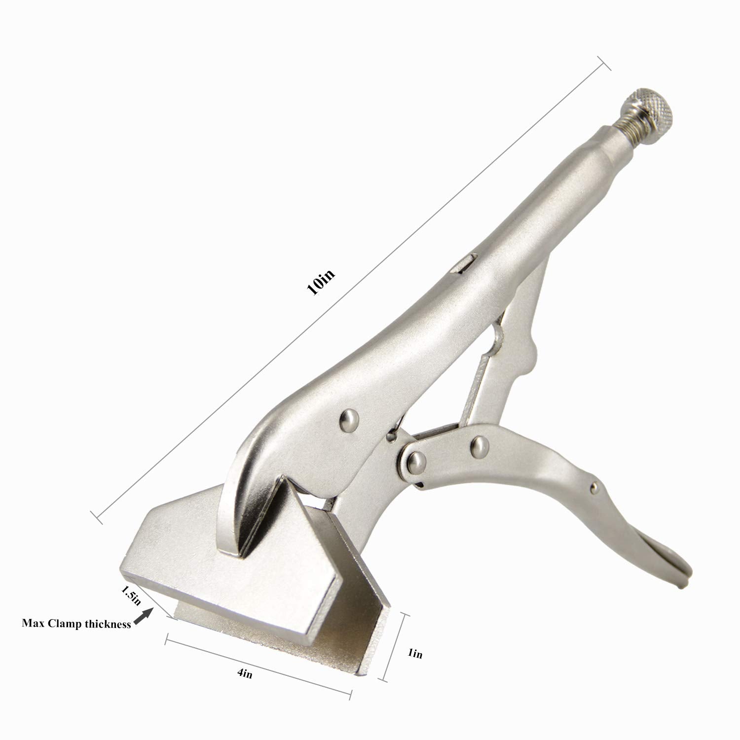 GOSWIFT high-carbon steel construction delivers durable metal gripping power.