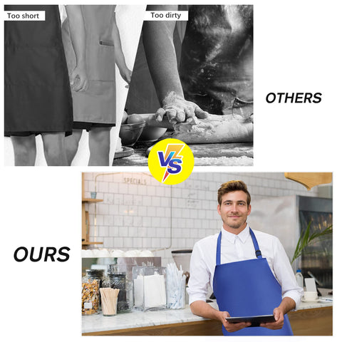 Gotega two-pack apron set for versatile task switching
