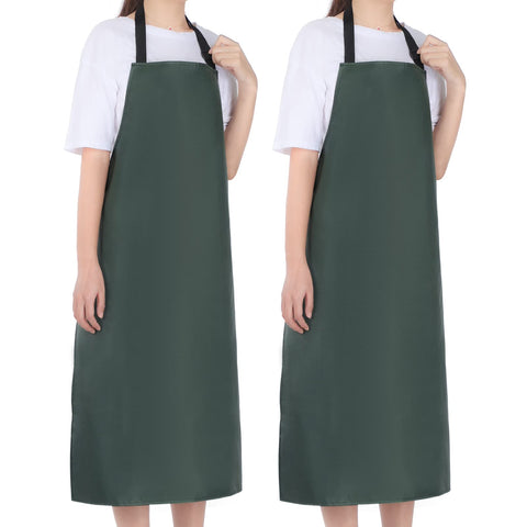 Gotega two-pack waterproof apron close-up showing durable material and coverage.