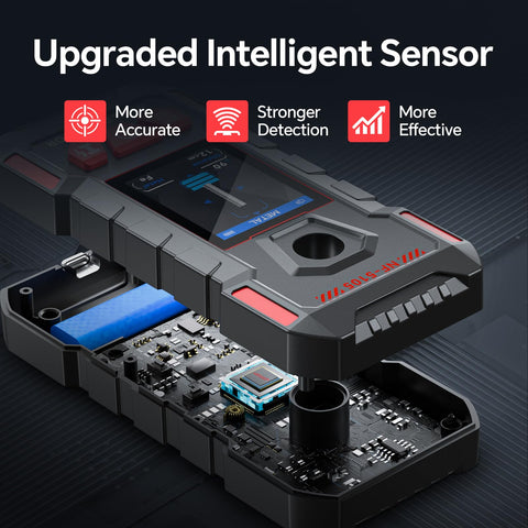 GOTMEET stud finder voice guidance helps accurate placement without guesswork.