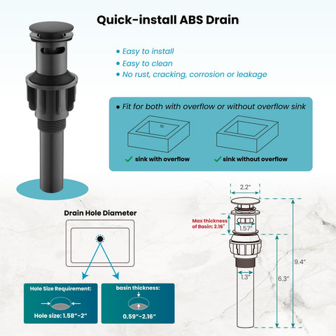 gotonovo 24-inch hoses plus mounting hardware included for quick installation.