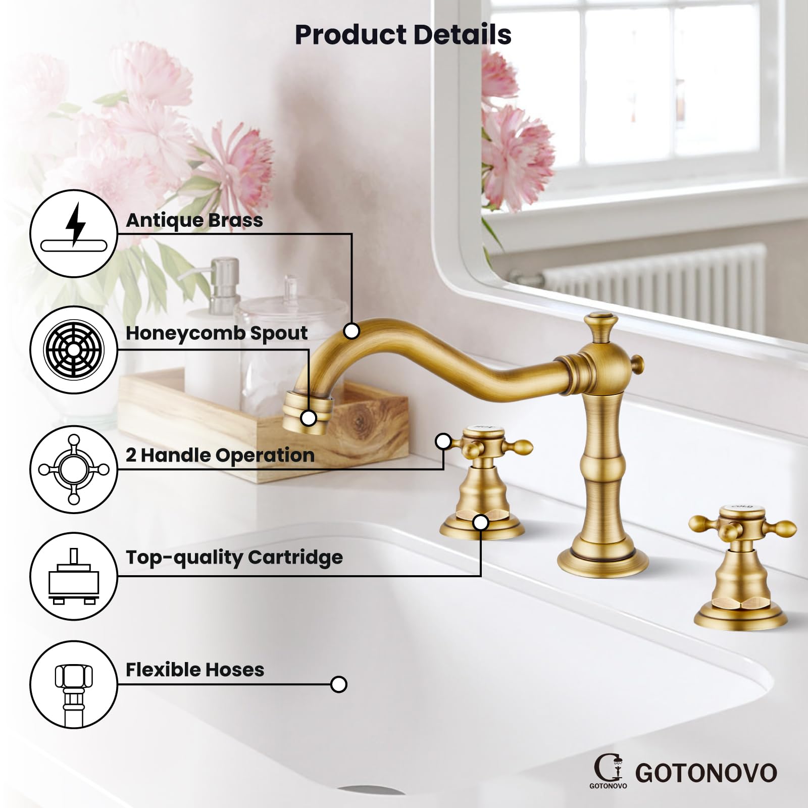 Gotonovo installation manual image guides confident DIY mounting.