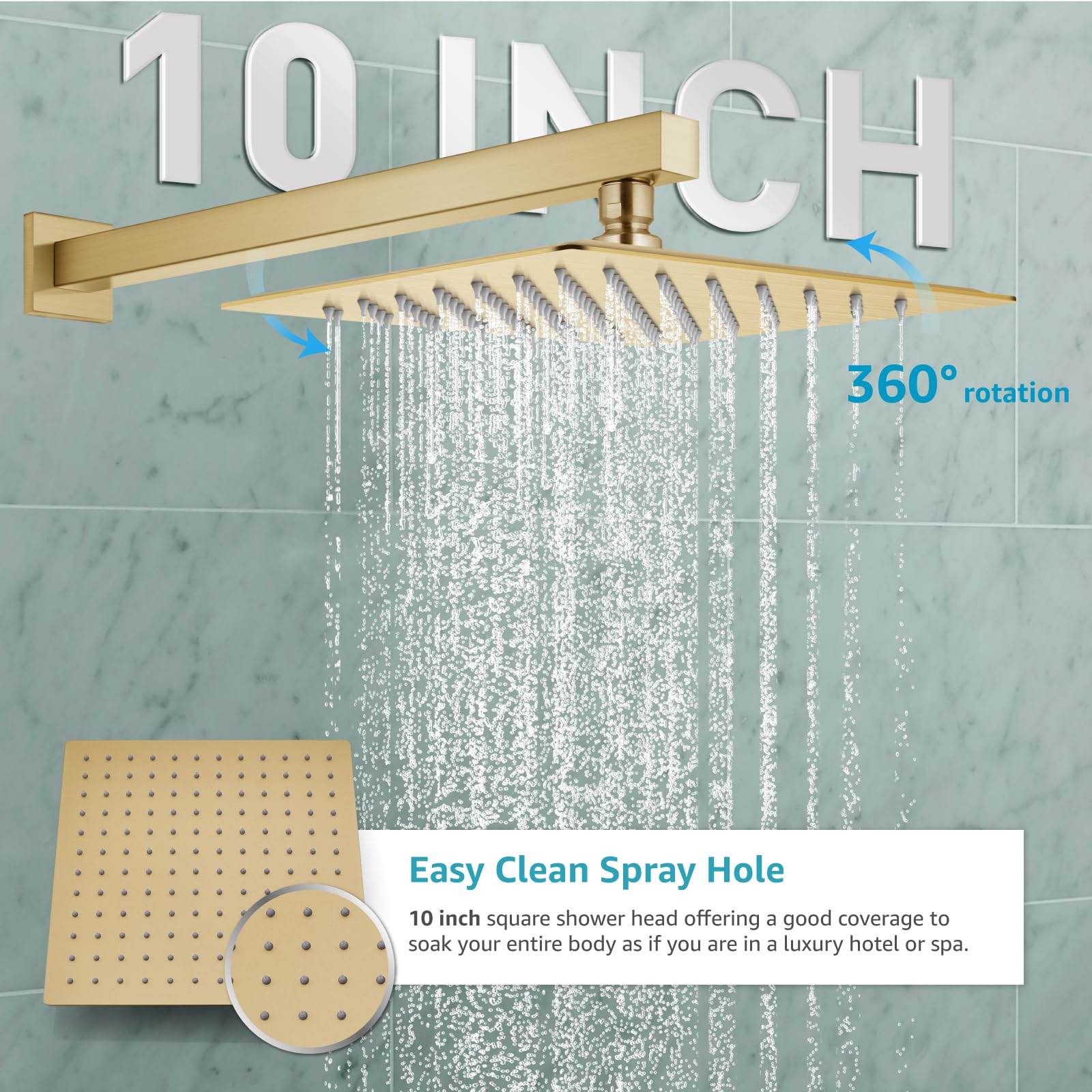 gotonovo dual shower system lets rainfall and handheld spray adapt to needs