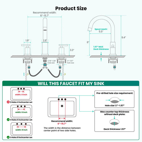 gotonovo hole size guide for 30-58 mm compatibility