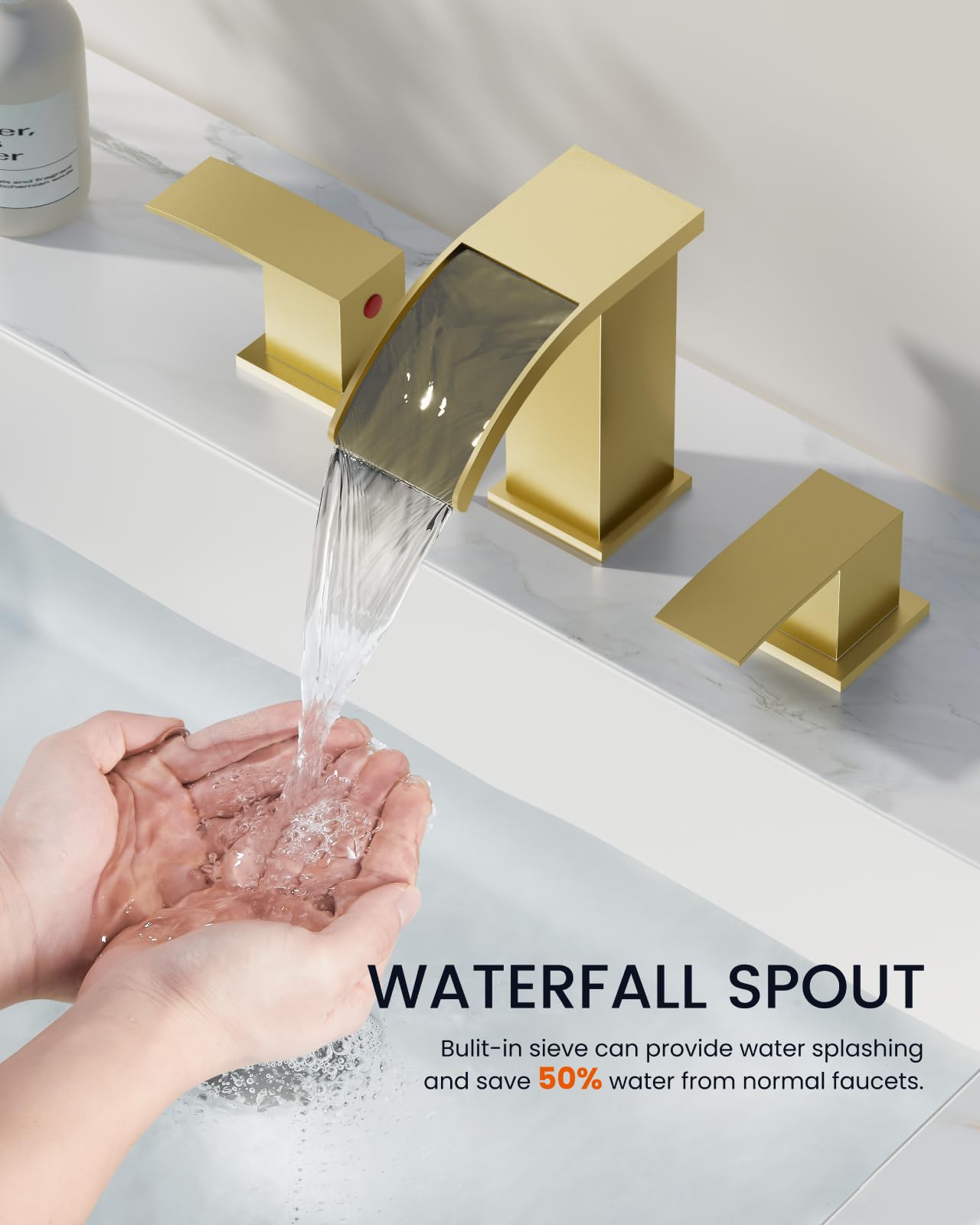 gotonovo anti-clog drain helps keep sinks clear.