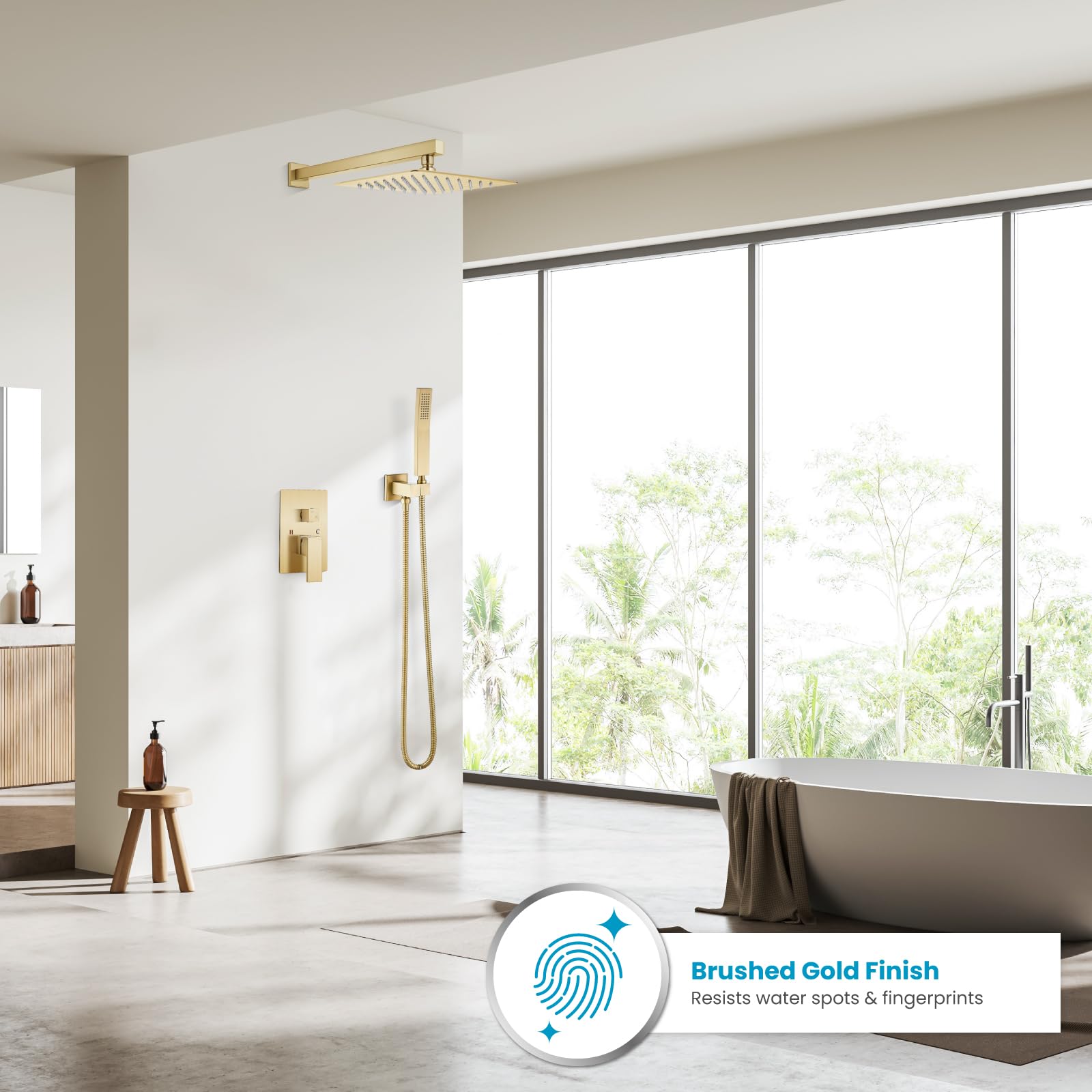 gotonovo pressure-balancing valve maintains safe water temperature for family use