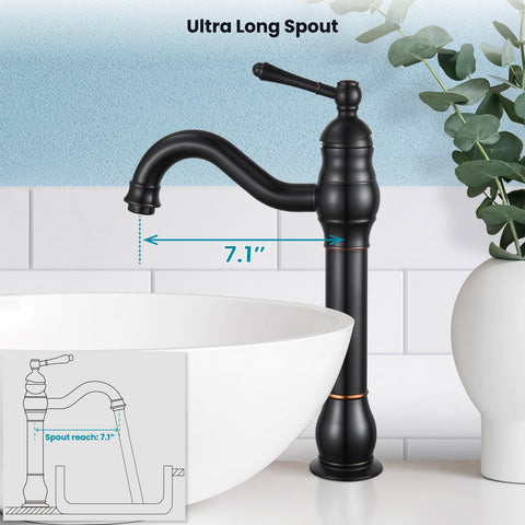 Gotonovo vintage farmhouse style adds timeless charm to bathrooms.