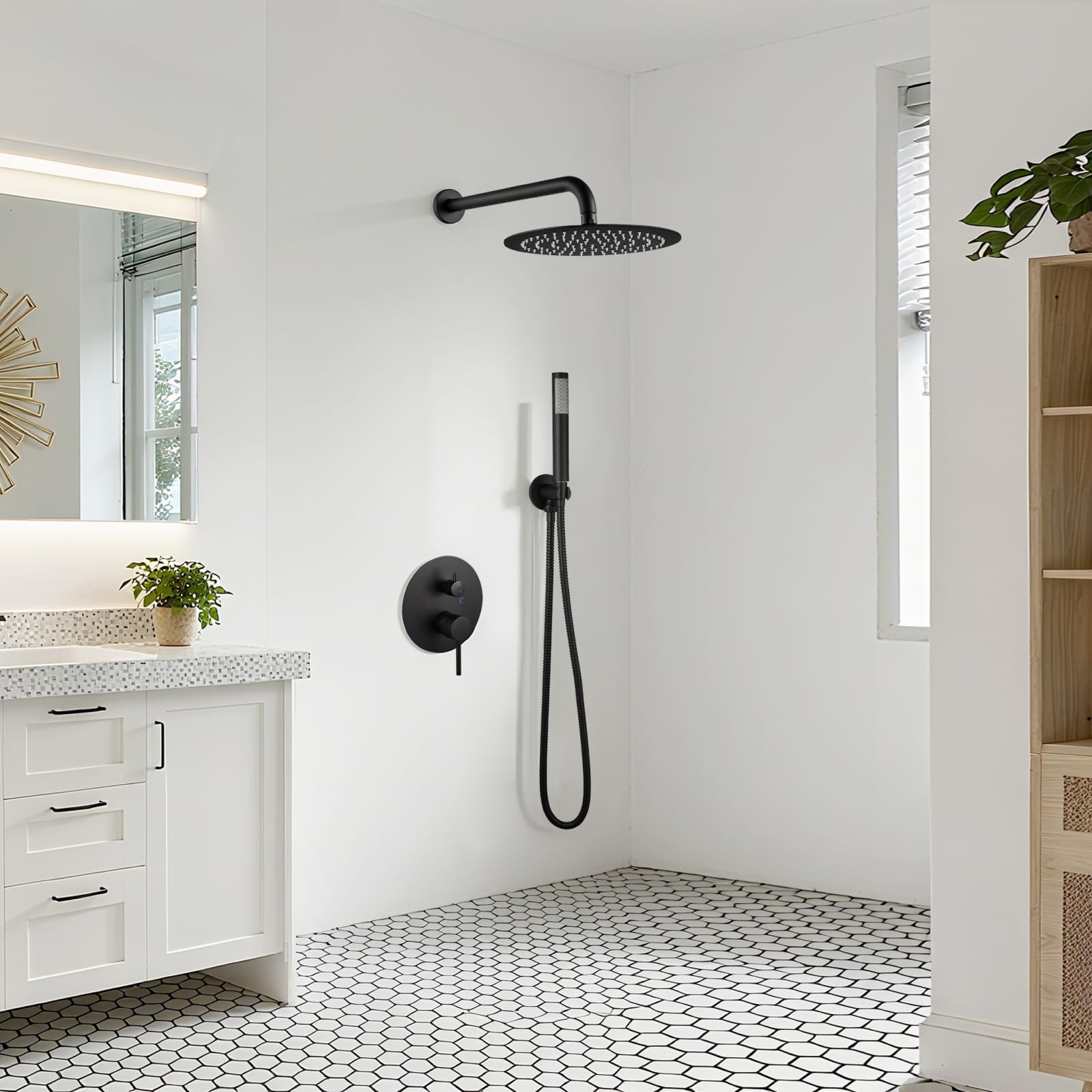 gotonovo wall-mounted faucet kit offers reliable high-pressure performance and easy temperature control