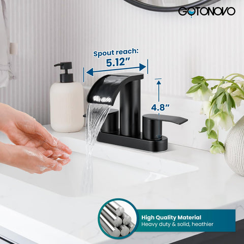 gotonovo built-in multi-layer filters yield smoother waterfall flow.