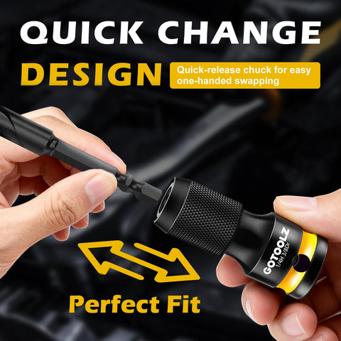 GOTOOLZ protective phosphate finish protects the adapter from rust
