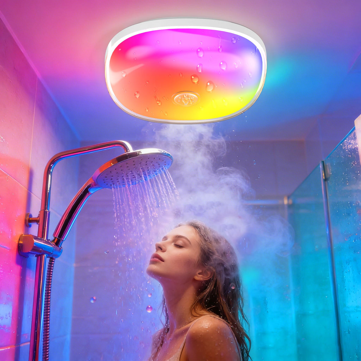 Gotopceed IP65 shower light offers bright, safe illumination in a 6-inch design