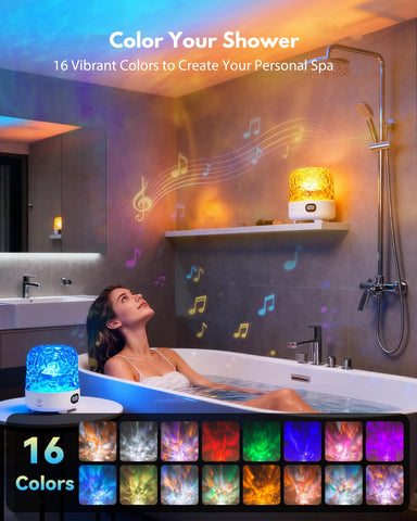 Gotopceed Lumena remote-control access for easy color and sound adjustments.
