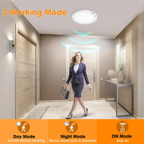Gotopceed motion sensor auto-on in action near a doorway.