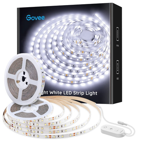 Govee 32.8ft LED strip lights two-roll setup for extended daylight illumination